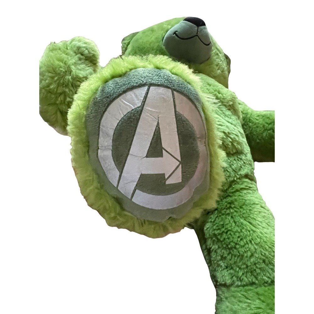 Build a Bear Workshop Marvel Avengers The Hulk Green Teddy Bear Plush Toy - Picture 6 of 9